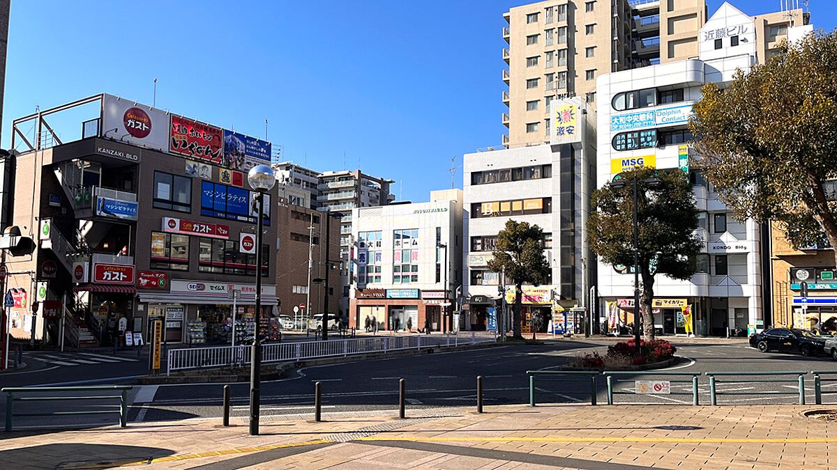 大和駅周辺の街の立地特性の写真